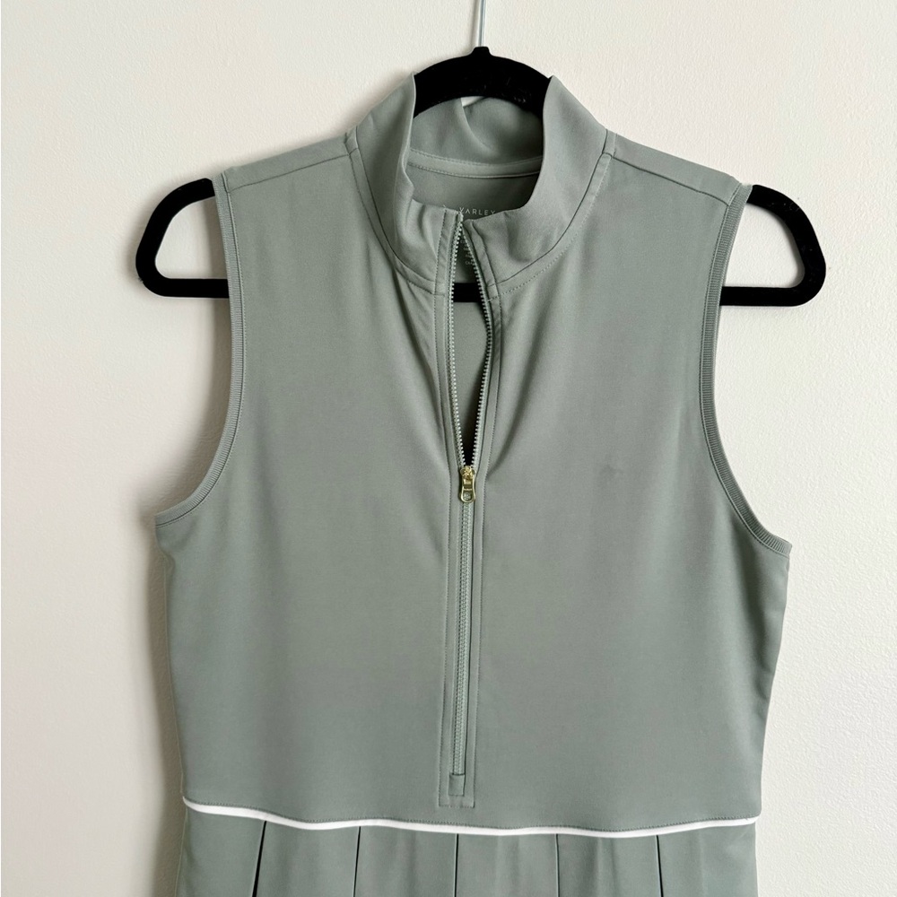 Varley Dalton Court Dress 32” in cool sage size M - Picture 8 of 14